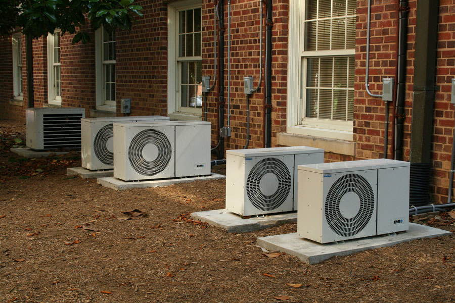 Image of several air conditioners depicting How to be an HVAC technician? | The Best Pathway