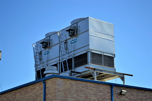 Image of a cooling system denoting the necessity of essential HVAC tools to function it properly