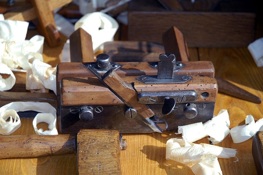 Image of the tools of a cabinetmaker
