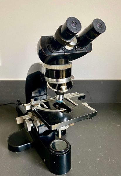 An optical microscope that has many uses